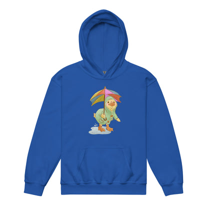 Mr. Puddle Duck : Rainbow : Kids Hoodie