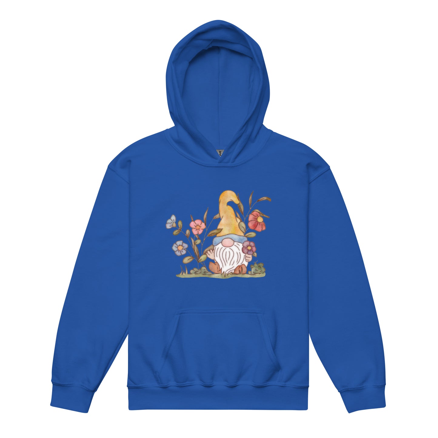 Flower Gnome : Kids Hoodie