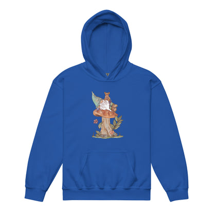 Mushroom Mouse Gnome : Kids Hoodie