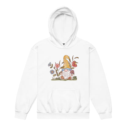 Flower Gnome : Kids Hoodie