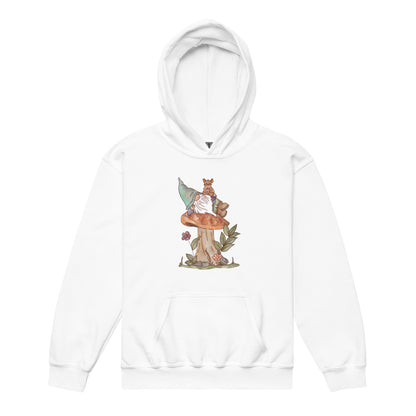 Mushroom Mouse Gnome : Kids Hoodie