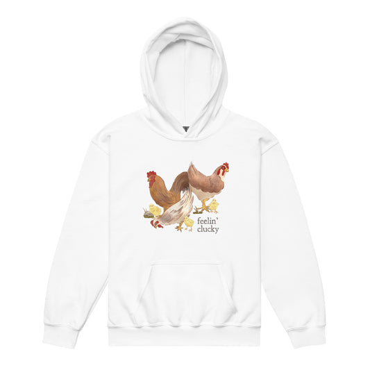 Feelin' Clucky : Kids Cozy Hoodie