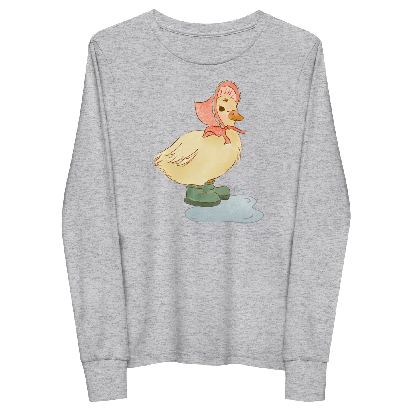 Jewel Duck : Kids Long Sleeve Tee