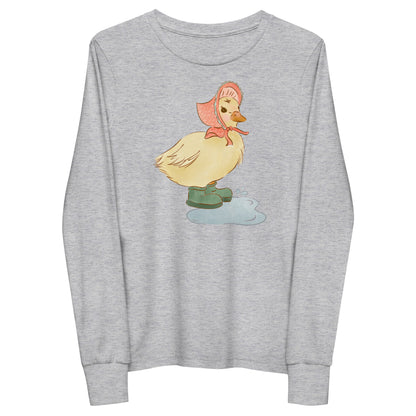 Jewel Duck : Kids Long Sleeve Tee