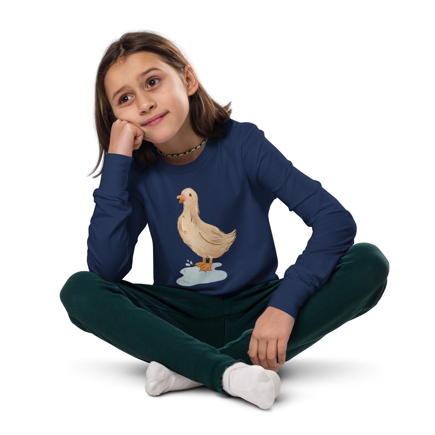 Pip Duck : Kids Long Sleeve Tee