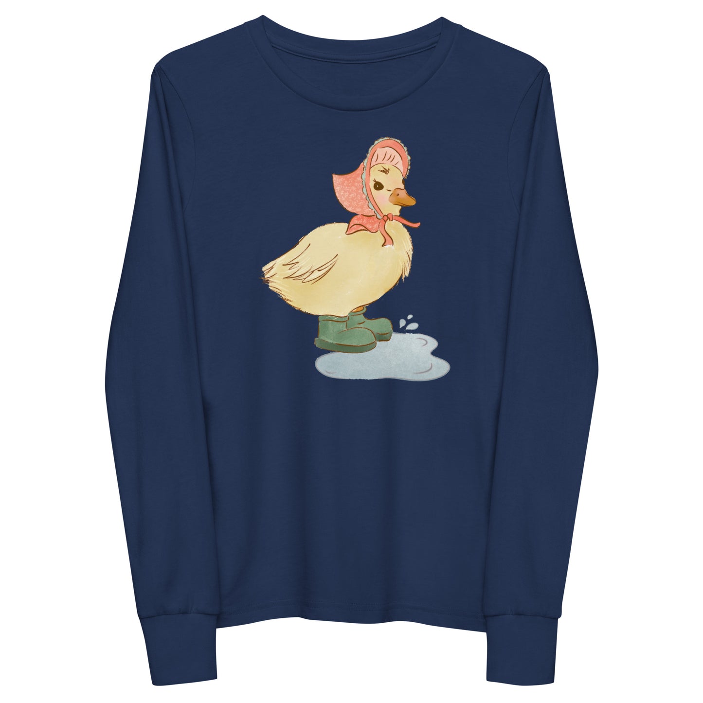 Jewel Duck : Kids Long Sleeve Tee