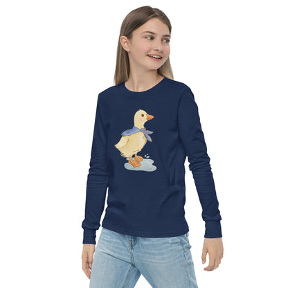 Sammy Duck : Kids Long Sleeve Tee