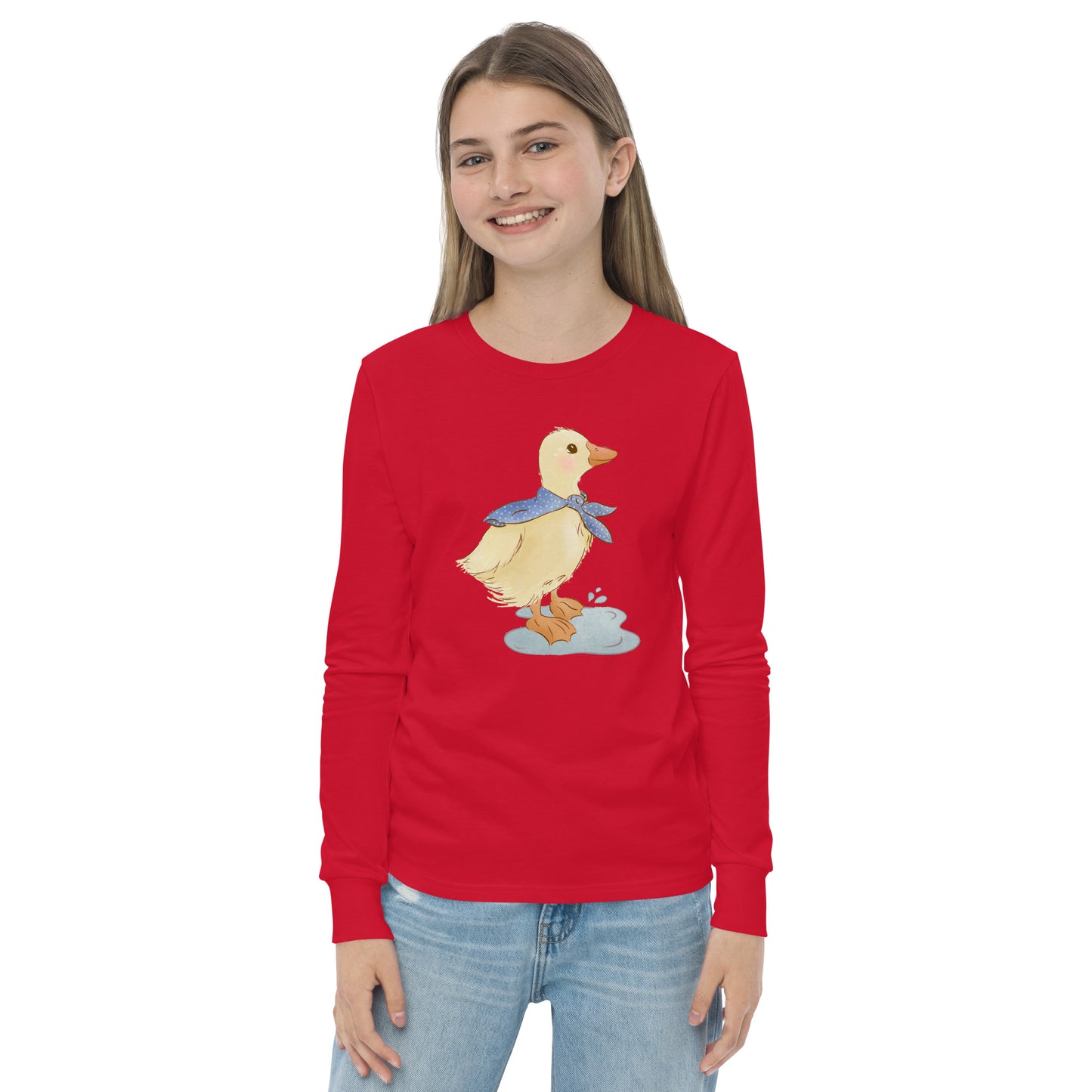 Sammy Duck : Kids Long Sleeve Tee