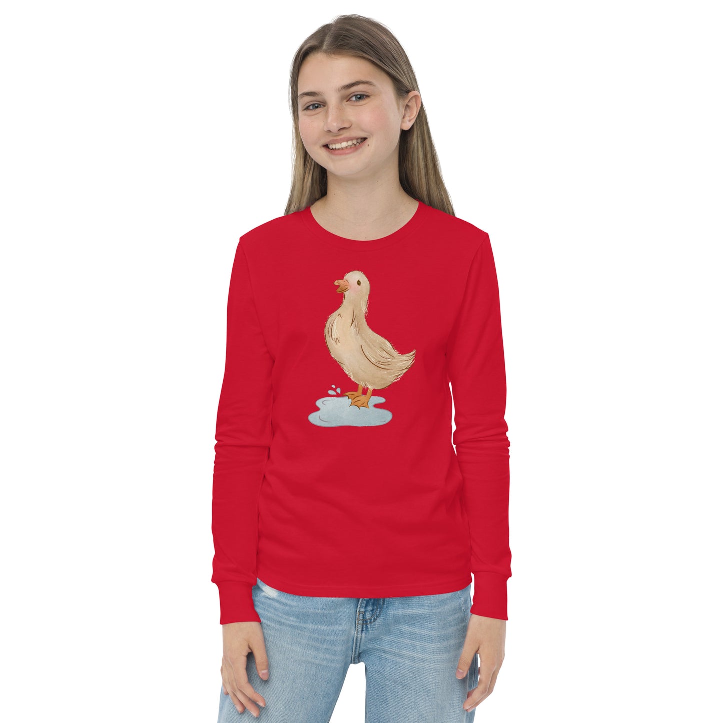 Pip Duck : Kids Long Sleeve Tee