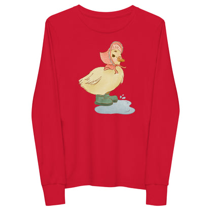 Jewel Duck : Kids Long Sleeve Tee