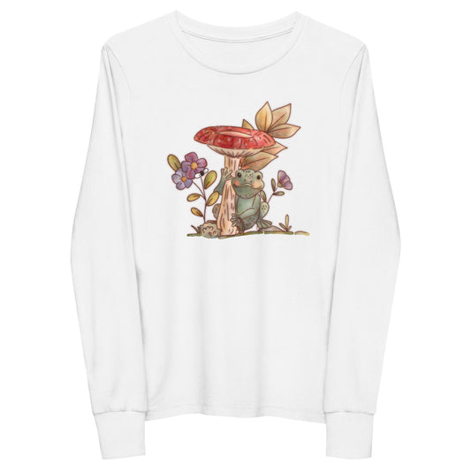 Gnome Garden : Kids Long Sleeve Tee