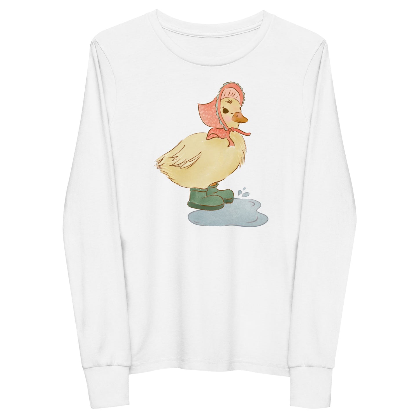 Jewel Duck : Kids Long Sleeve Tee