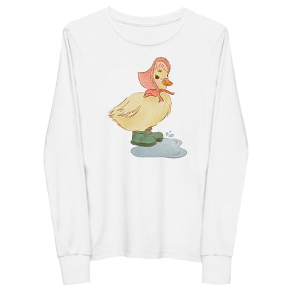 Jewel Duck : Kids Long Sleeve Tee