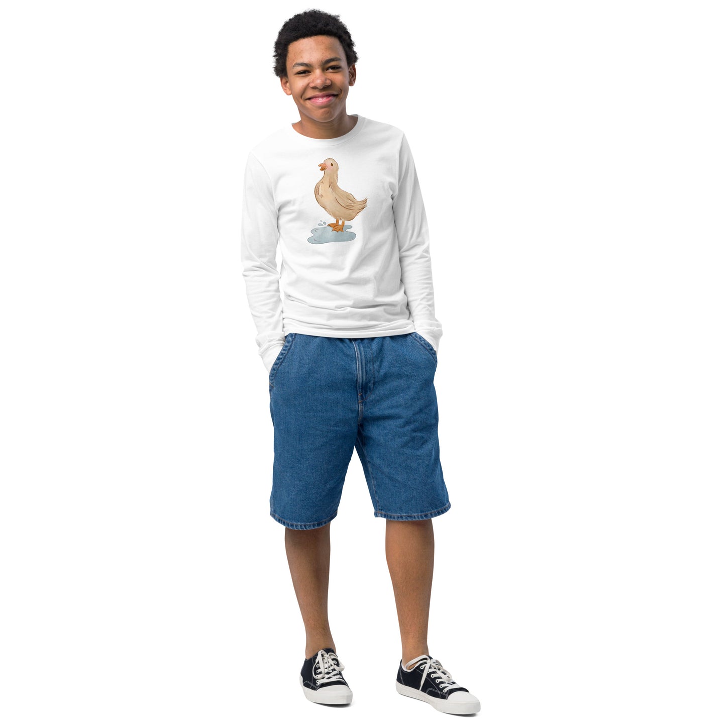 Pip Duck : Kids Long Sleeve Tee