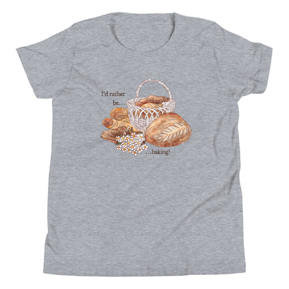 I'd Rather be Baking : Kids Tee