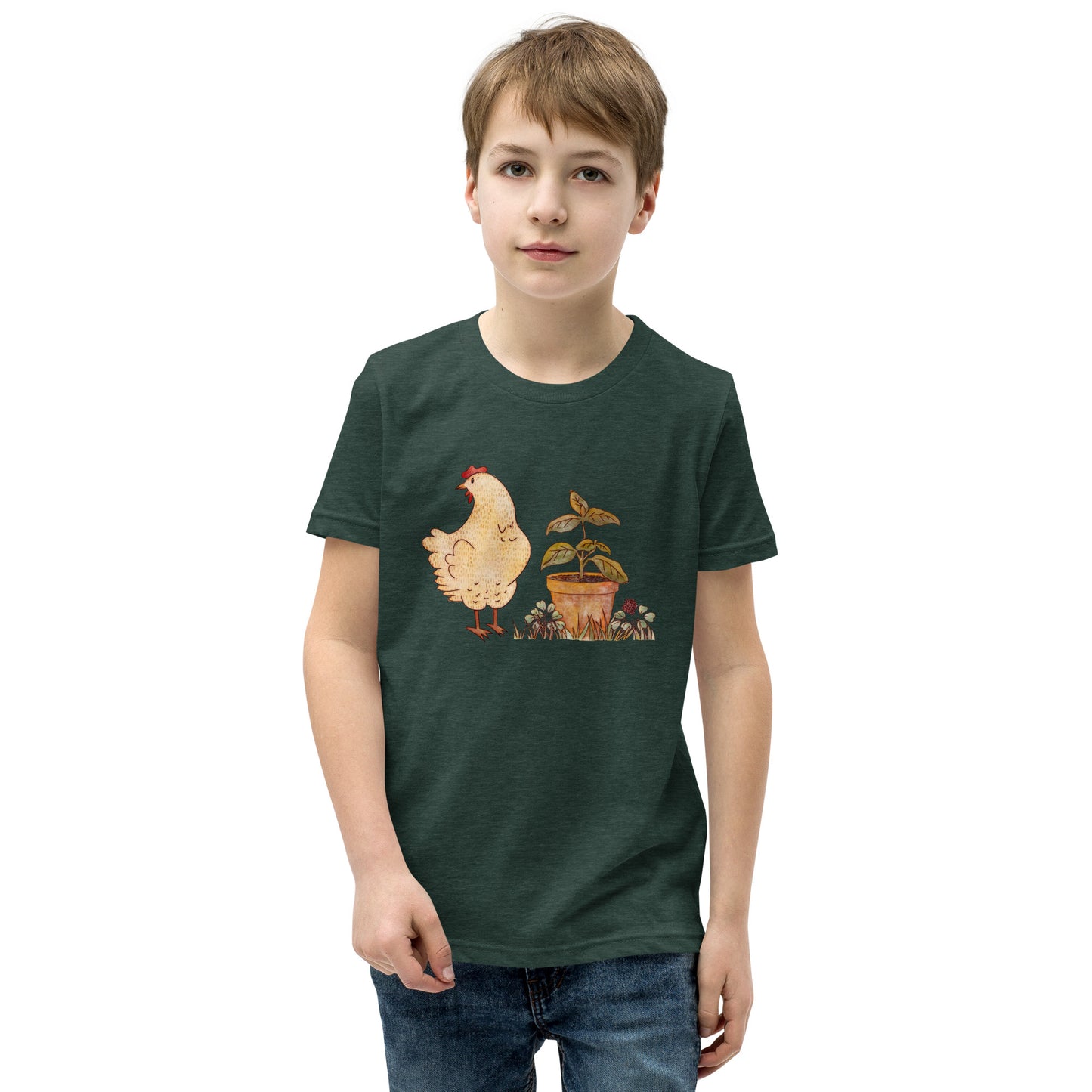 Chicken & Basil : Kids Tee