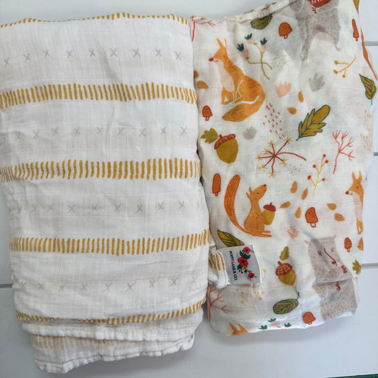 Poppy Lane Swaddles - Closet Sale